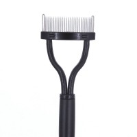 New design Needle Comb eyebrow brush eyelash extension brush 1 piece double side brush