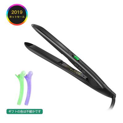 2019 hot new products hair straightener professional flat iron diamond brush ceramic heating